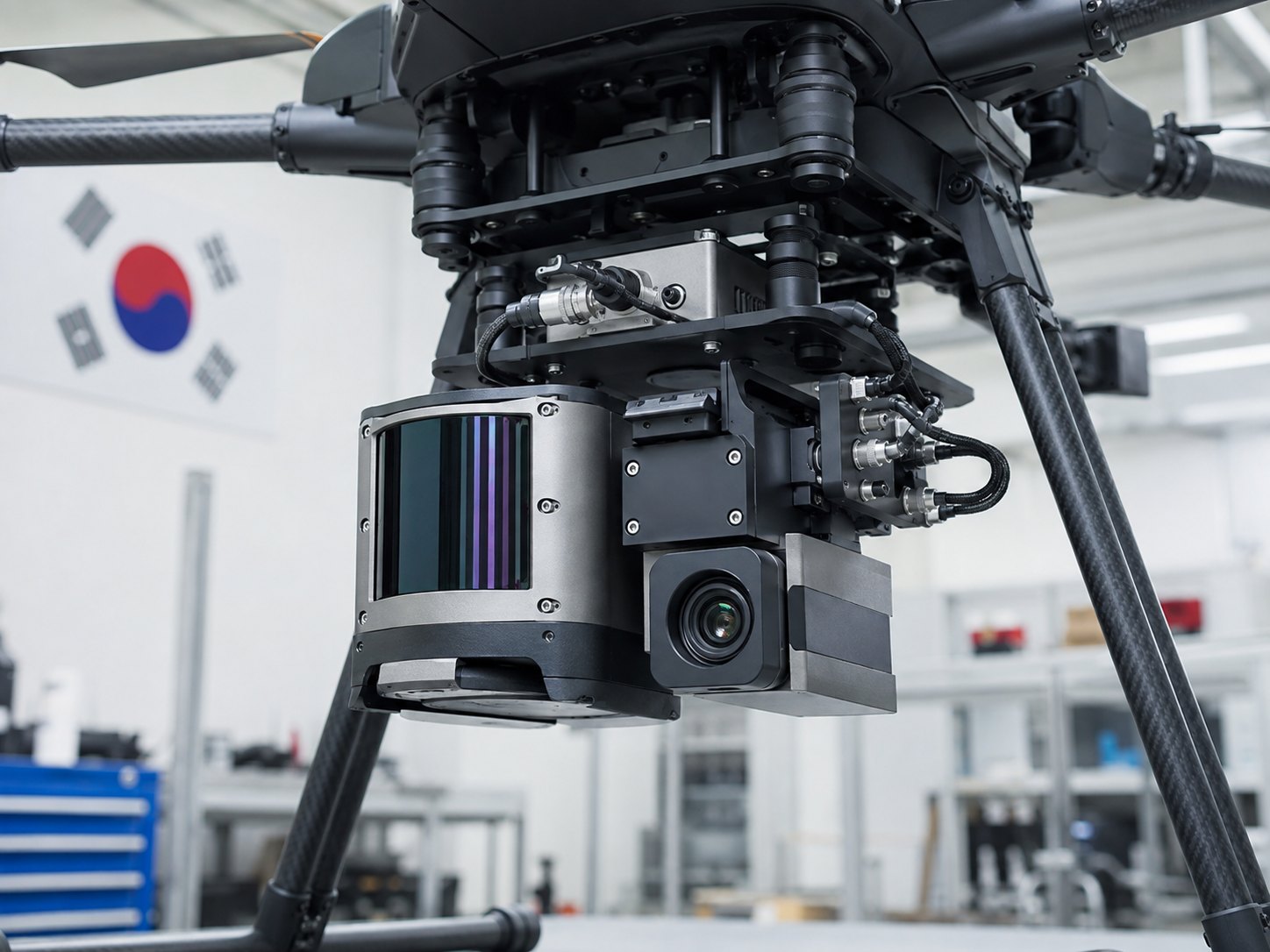 드론 LiDAR 카메라 통합 페이로드